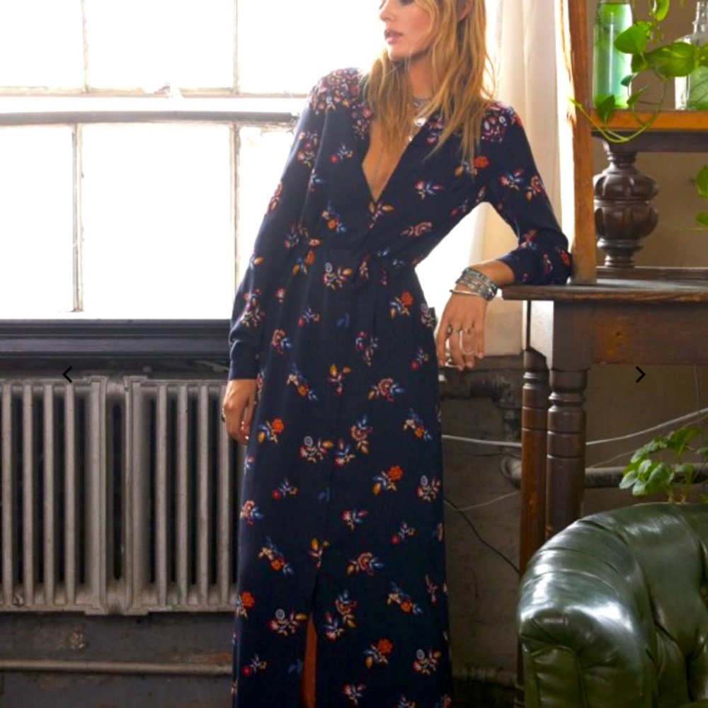 Lightly-worn Sezane Baya Dress, size 36